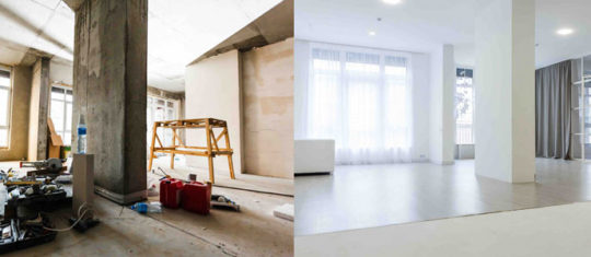 rénovation d’appartement