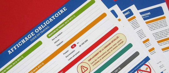 affichage obligatoire