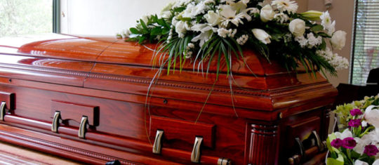 Des funérailles